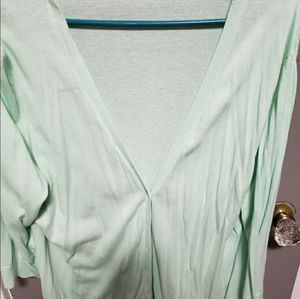 Old Navy Mint Knit Cardigan